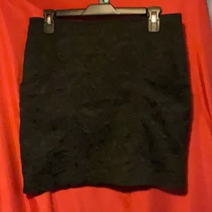 Black high waisted skirt black medium